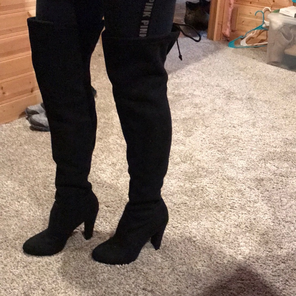Knee high boots